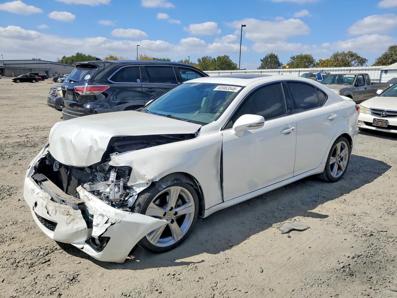 2012 LEXUS IS BASE | JTHBF5C22C5175910 | UPCARS