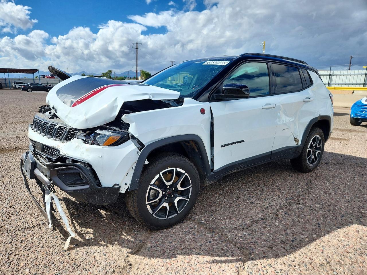 2025 JEEP COMPASS TRAILHAWK | 3C4NJDDNXST507347 | UPCARS