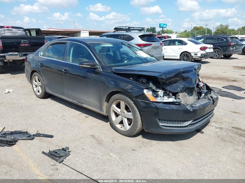2012 VOLKSWAGEN PASSAT 2.5L SE | 1VWBP7A30CC028225 | UPCARS