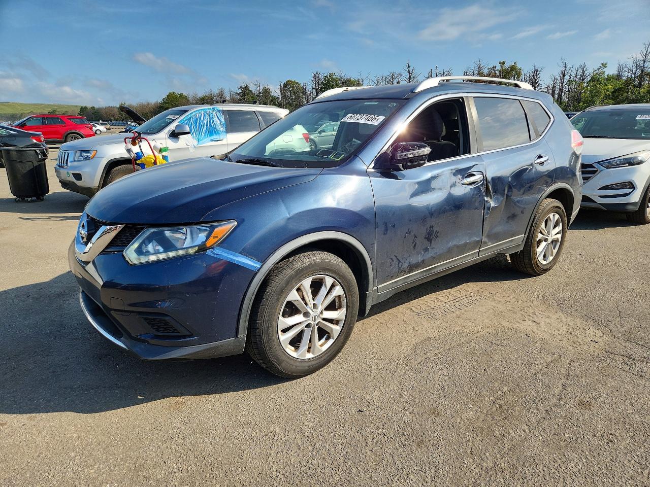 2016 NISSAN ROGUE SV | KNMAT2MV7GP699108 | UPCARS