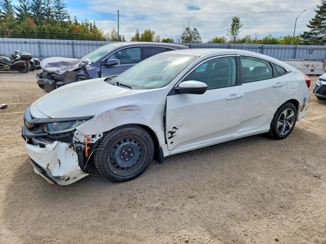 2019 HONDA CIVIC LX | 2HGFC2F50KH004372 | UPCARS