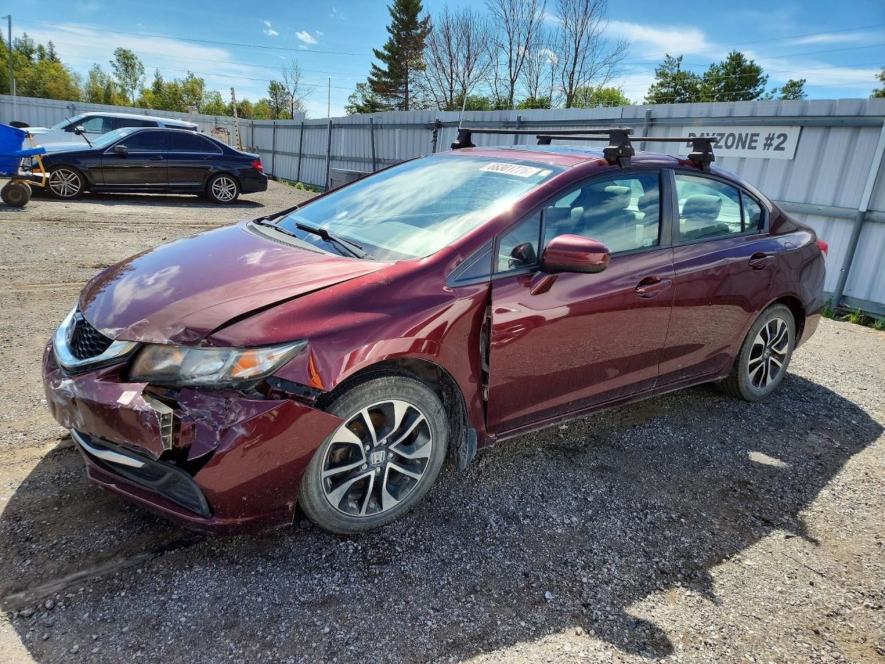 2015 HONDA CIVIC LX | 2HGFB2F54FH034290 | UPCARS