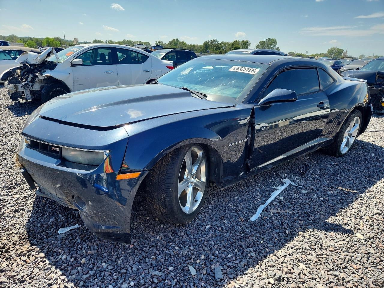 2014 CHEVROLET CAMARO | 2G1FC1E39E9124719 | UPCARS