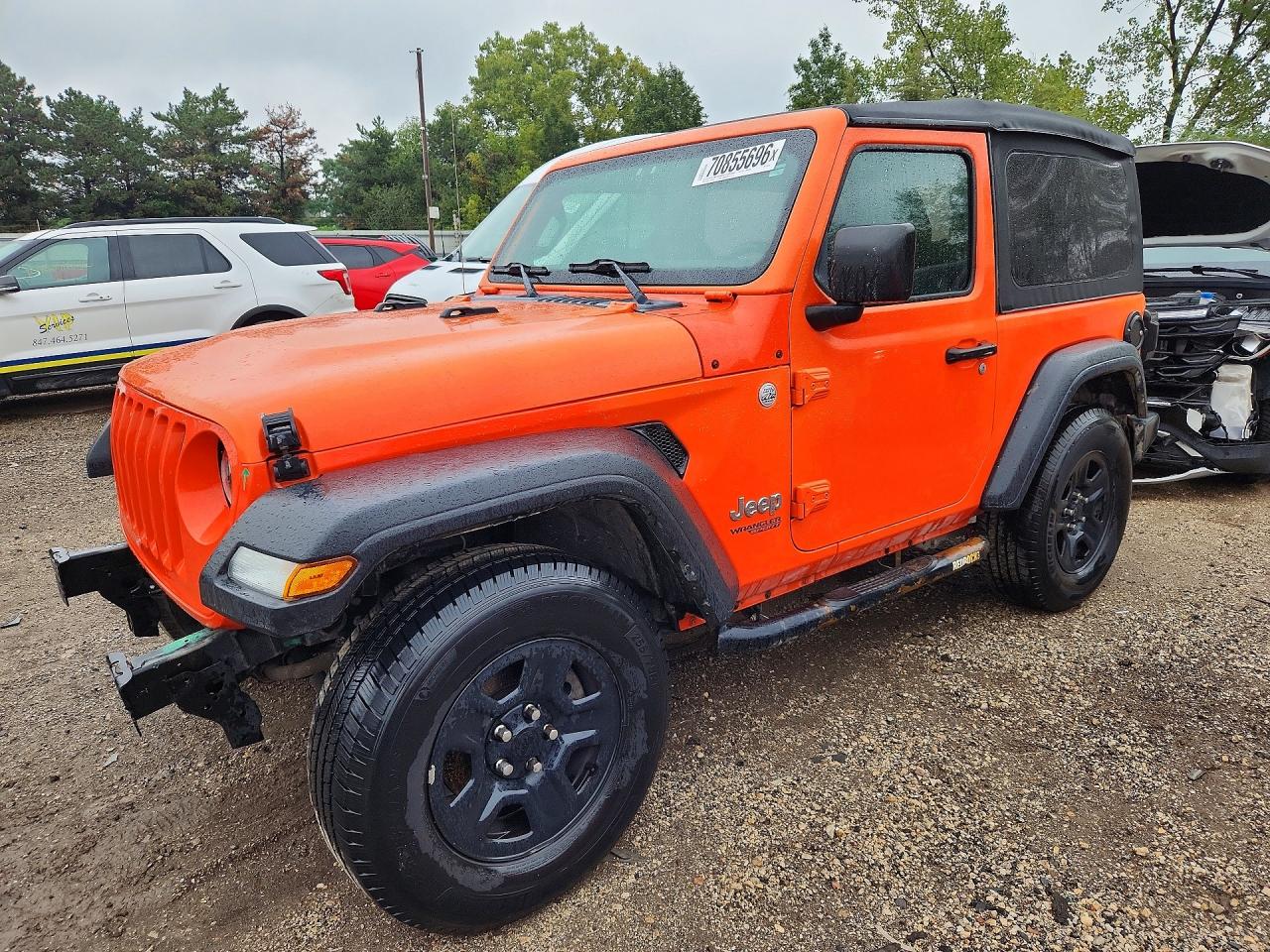 2018 JEEP WRANGLER SPORT | 1C4GJXAN8JW223951 | UPCARS