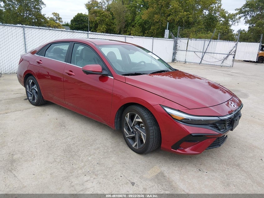 2024 HYUNDAI ELANTRA LIMITED | KMHLP4DG1RU817180 | UPCARS