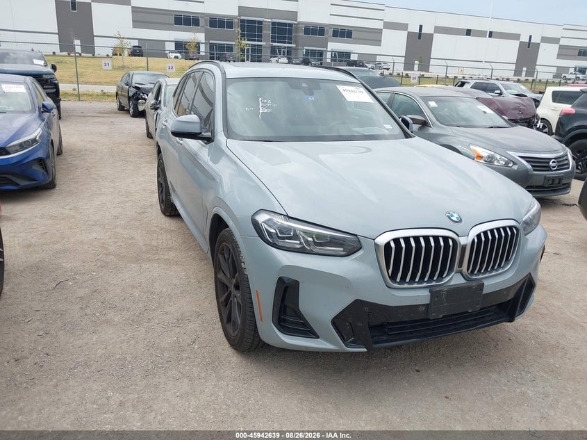 2022 BMW X3 XDRIVE30I | 5UX53DP02N9K21899 | UPCARS