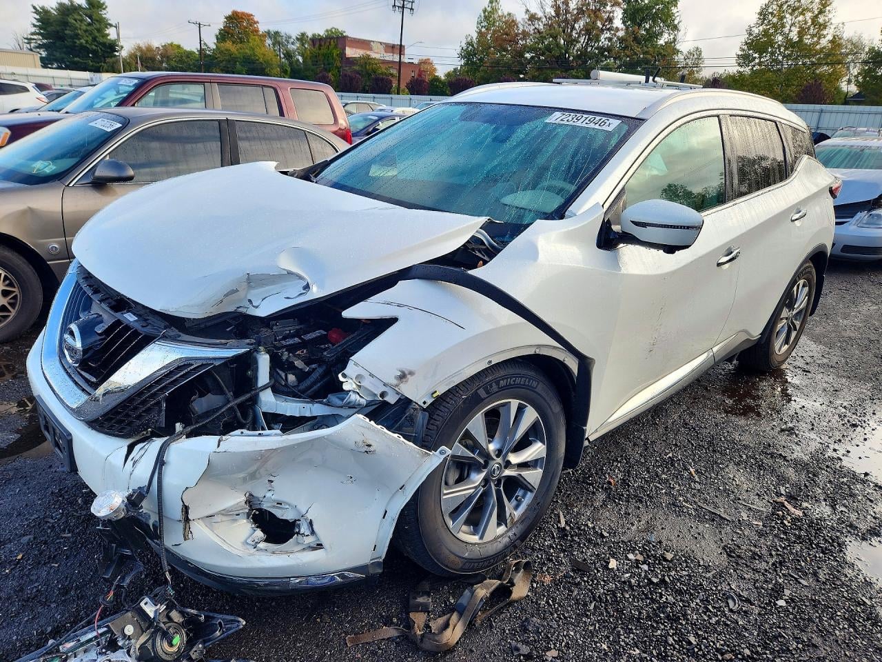 2016 NISSAN MURANO SL | 5N1AZ2MH2GN117223 | UPCARS