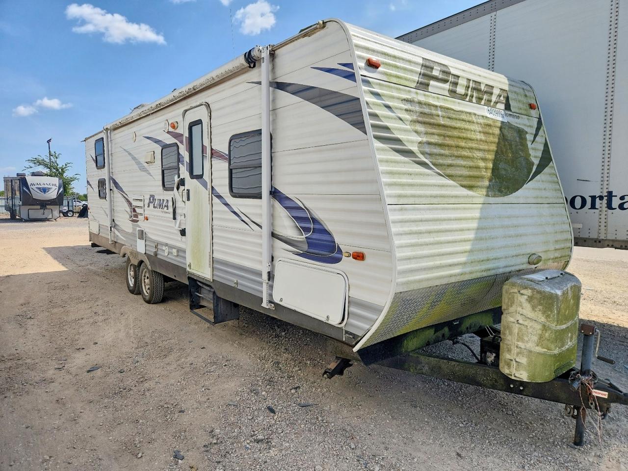 2012 FORESRIVER PUMA FOREST RIVER  CAMPER | 4X4TPUF28CP037733 | UPCARS