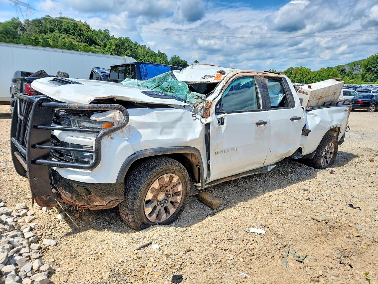 2024 CHEVROLET SILVERADO K2500 CUSTOM | 1GC2YME77RF446719 | UPCARS