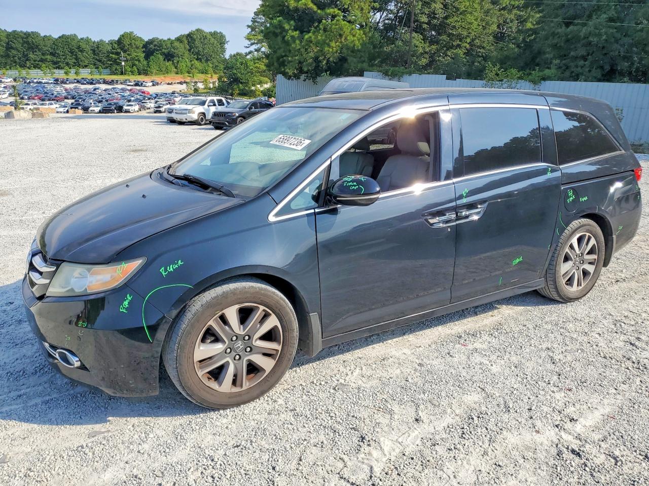 2014 HONDA ODYSSEY TOURING | 5FNRL5H93EB117546 | UPCARS