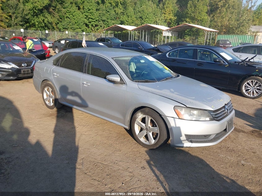 2012 VOLKSWAGEN PASSAT 2.5L SE | 1VWBH7A30CC056720 | UPCARS