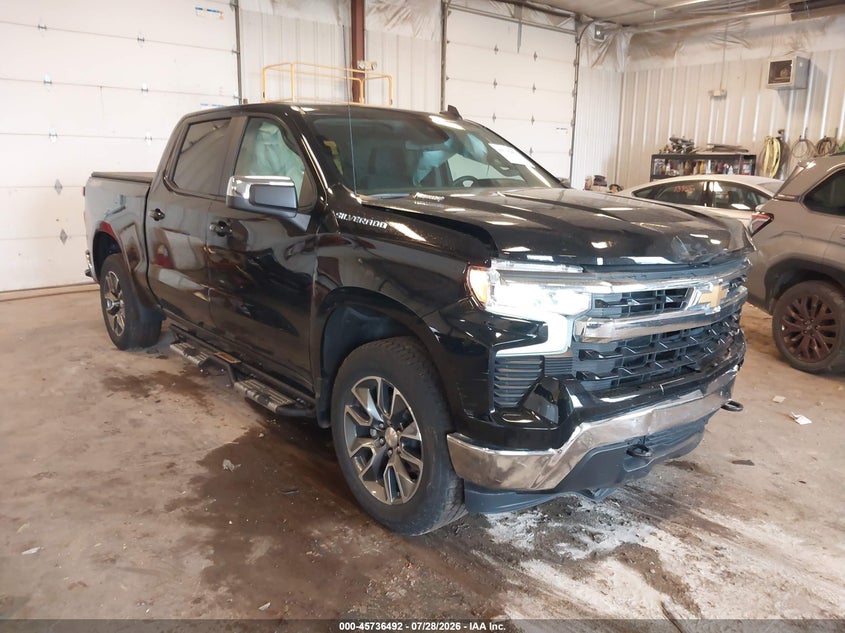 2025 CHEVROLET SILVERADO 1500 4WD  SHORT BED LT WITH 2FL | 3GCPKKEK6SG122987 | UPCARS