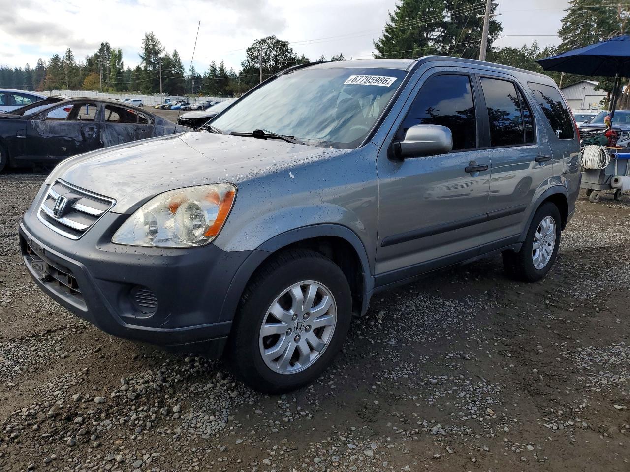 2006 HONDA CRV EX | JHLRD68826C012671 | UPCARS