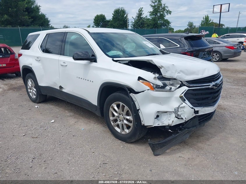 2020 CHEVROLET TRAVERSE FWD LS | 1GNERFKW2LJ288187 | UPCARS