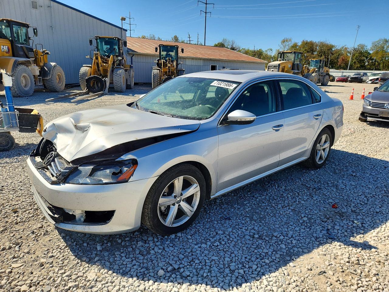 2012 VOLKSWAGEN PASSAT SE | 1VWBP7A38CC028697 | UPCARS
