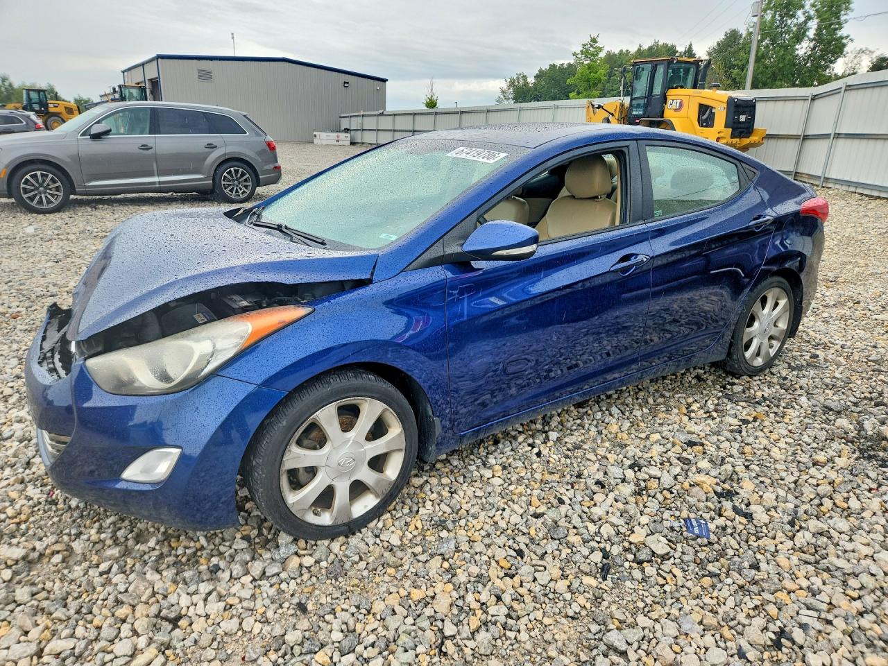 2013 HYUNDAI ELANTRA LIMITED | KMHDH4AEXDU568388 | UPCARS