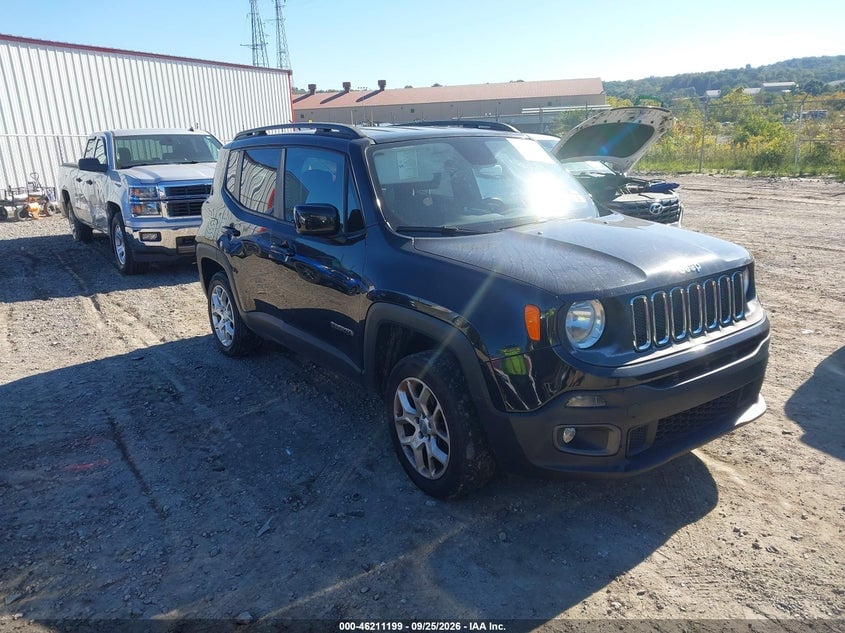 2017 JEEP RENEGADE LATITUDE 4X4 | ZACCJBBB6HPG49716 | UPCARS