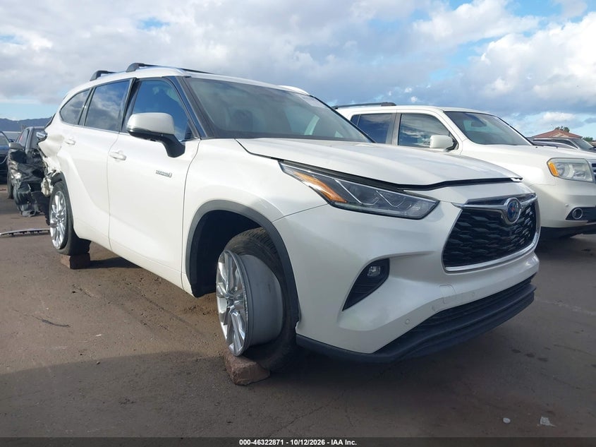 2020 TOYOTA HIGHLANDER HYBRID LIMITED | 5TDYARAH1LS003225 | UPCARS