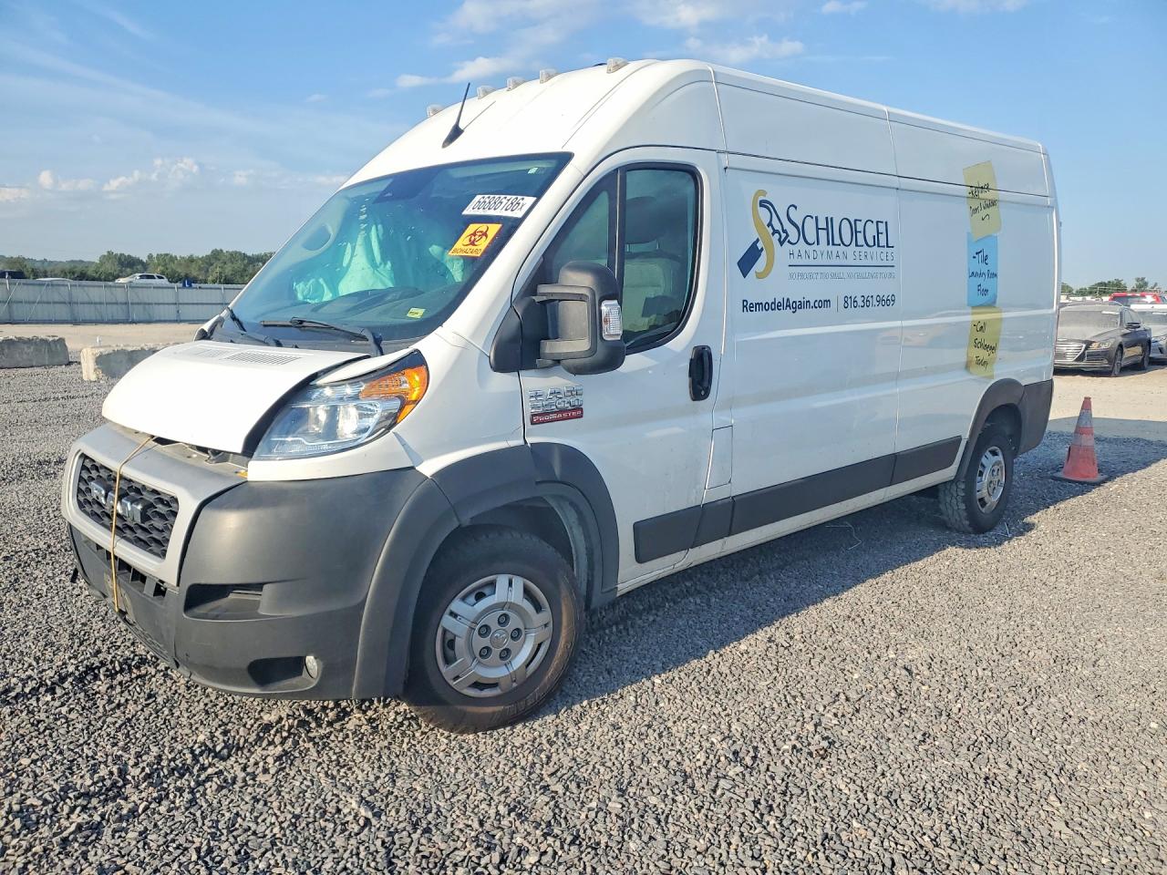 2022 RAM PROMASTER 2500 HIGH | 3C6LRVDG7NE128233 | UPCARS
