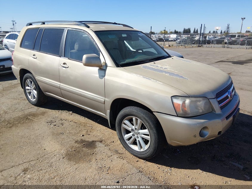 2006 TOYOTA HIGHLANDER HYBRID V6 | JTEDW21A460008416 | UPCARS