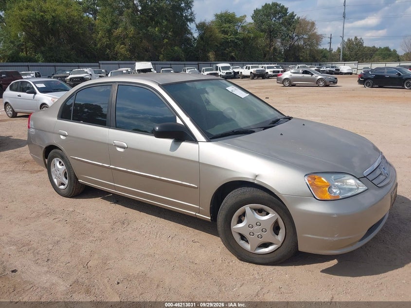 2003 HONDA CIVIC LX | 2HGES16553H572806 | UPCARS