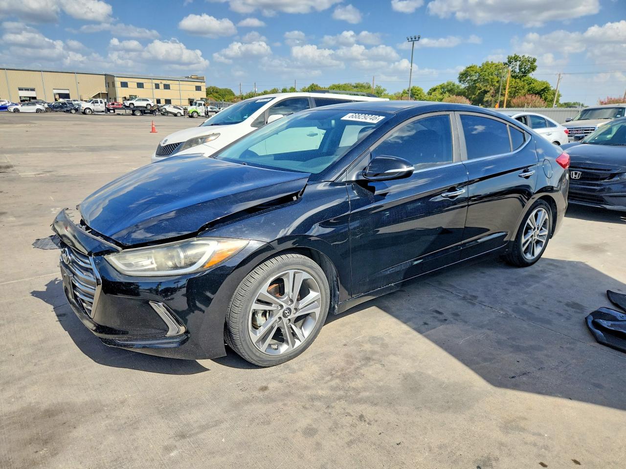 2017 HYUNDAI ELANTRA LIMITED | KMHD84LF1HU076229 | UPCARS