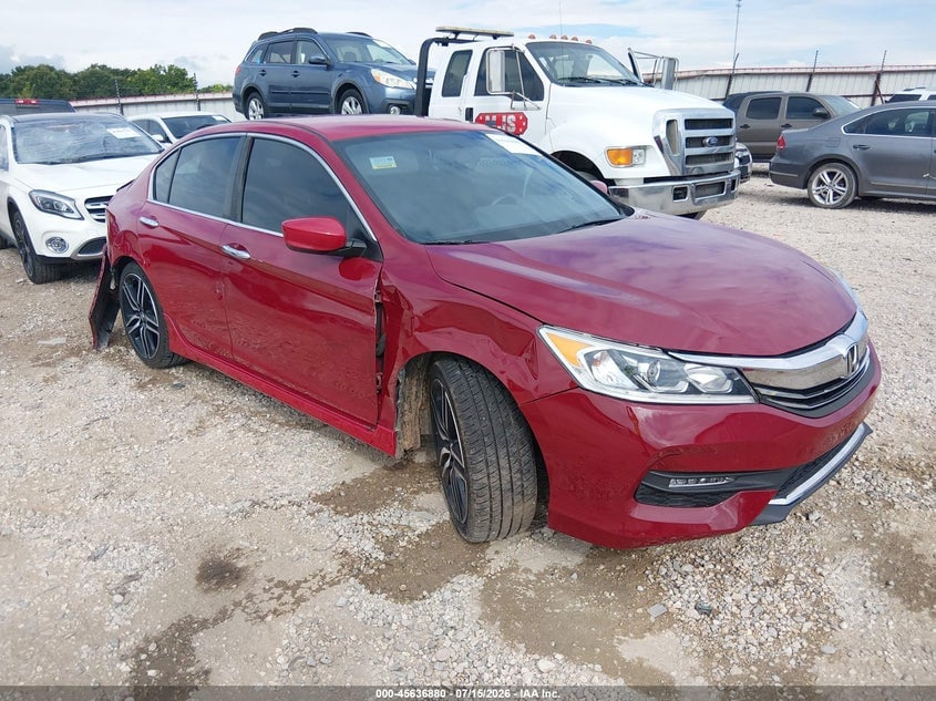 2017 HONDA ACCORD SPORT SE | 1HGCR2F10HA059801 | UPCARS