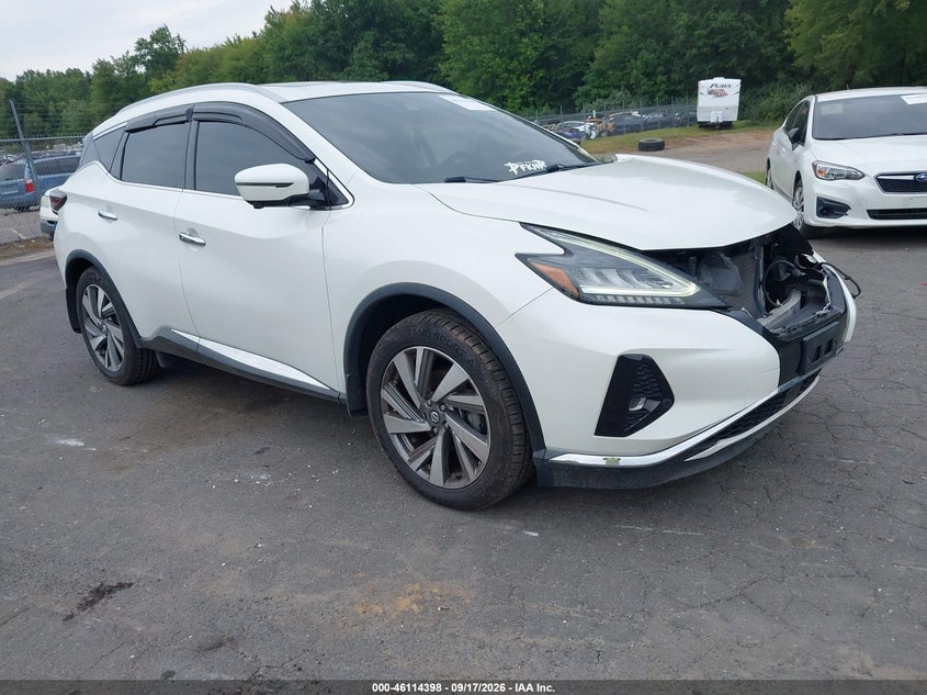 2019 NISSAN MURANO SL | 5N1AZ2MS0KN158180 | UPCARS
