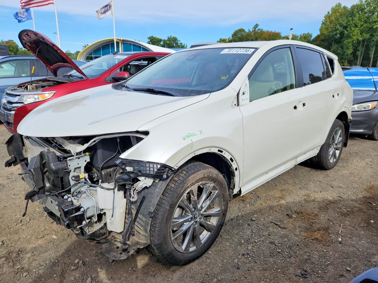 2017 TOYOTA RAV4 LIMITED | JTMDFREVXHJ706486 | UPCARS