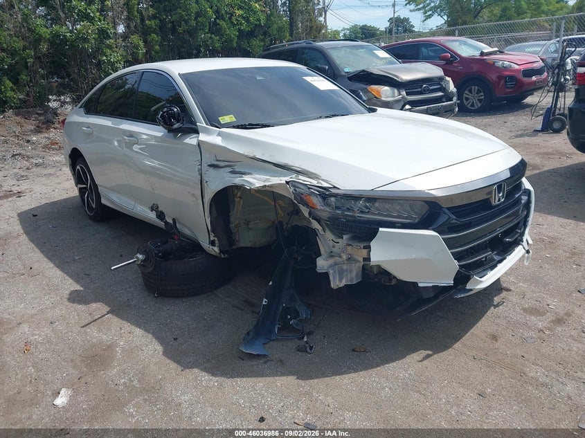2021 HONDA ACCORD SPORT | 1HGCV1F32MA009337 | UPCARS