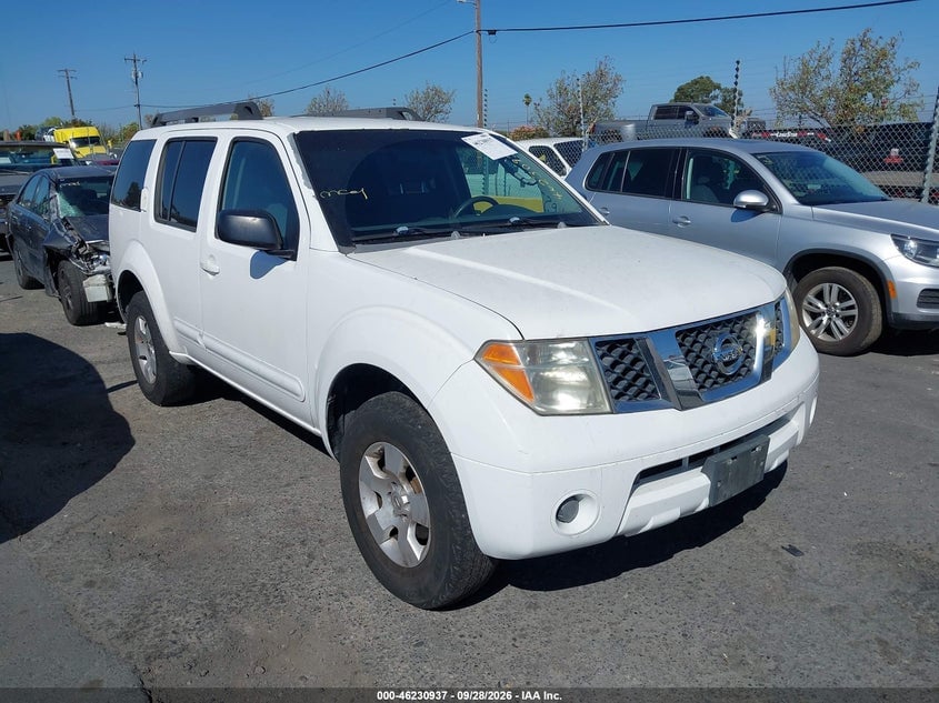 2007 NISSAN PATHFINDER S | 5N1AR18W07C613782 | UPCARS