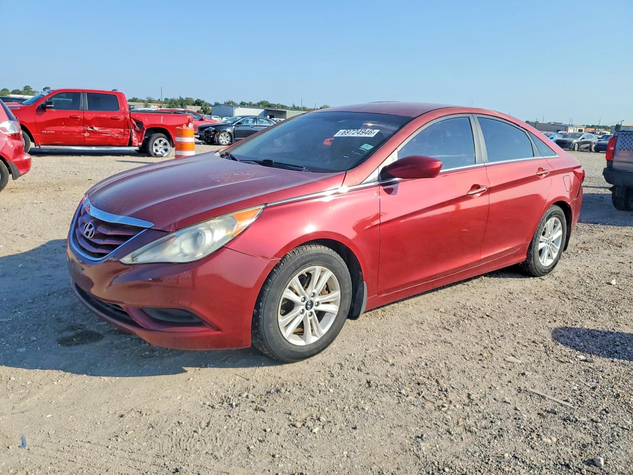 2012 HYUNDAI SONATA GLS | 5NPEB4AC8CH420578 | UPCARS