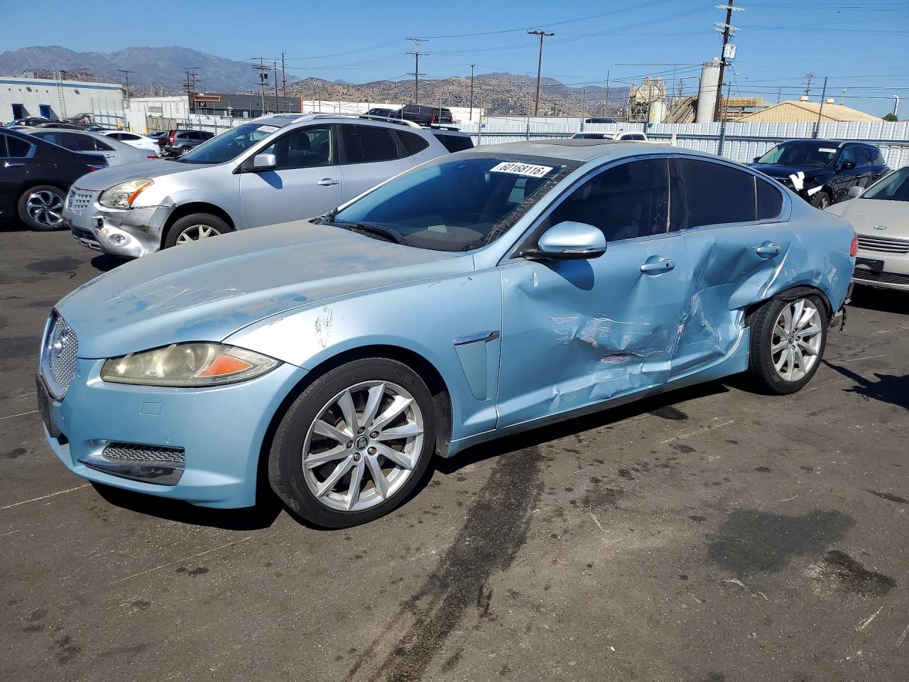 2013 JAGUAR XF | SAJWA0ESXDPU02057 | UPCARS