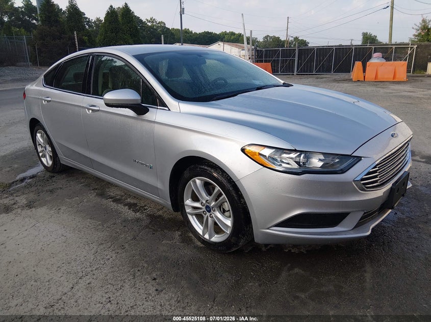 2018 FORD FUSION HYBRID S | 3FA6P0UU4JR271623 | UPCARS