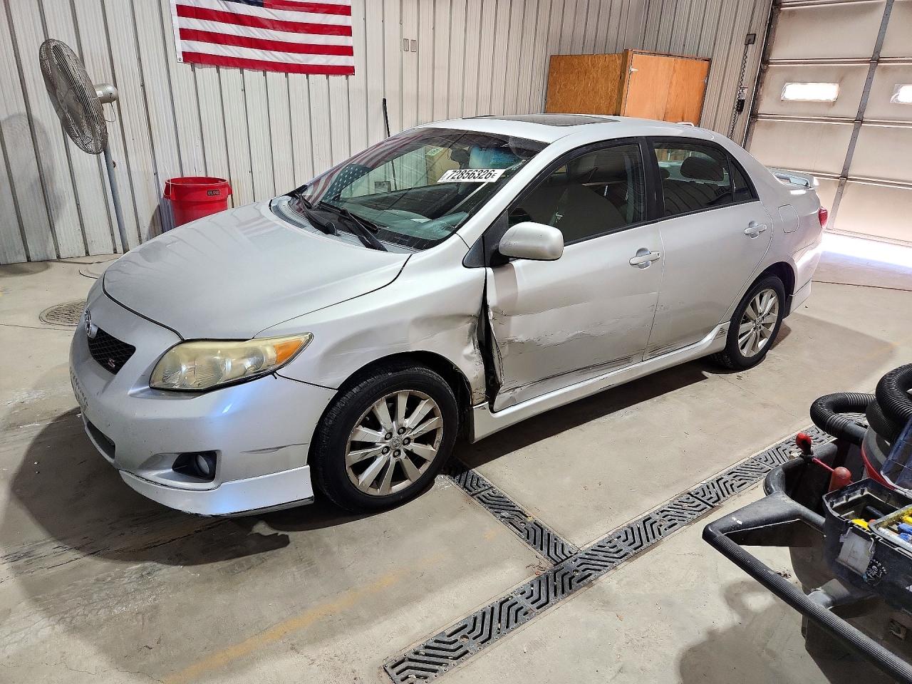 2010 TOYOTA COROLLA S | 2T1BU4EE8AC271873 | UPCARS