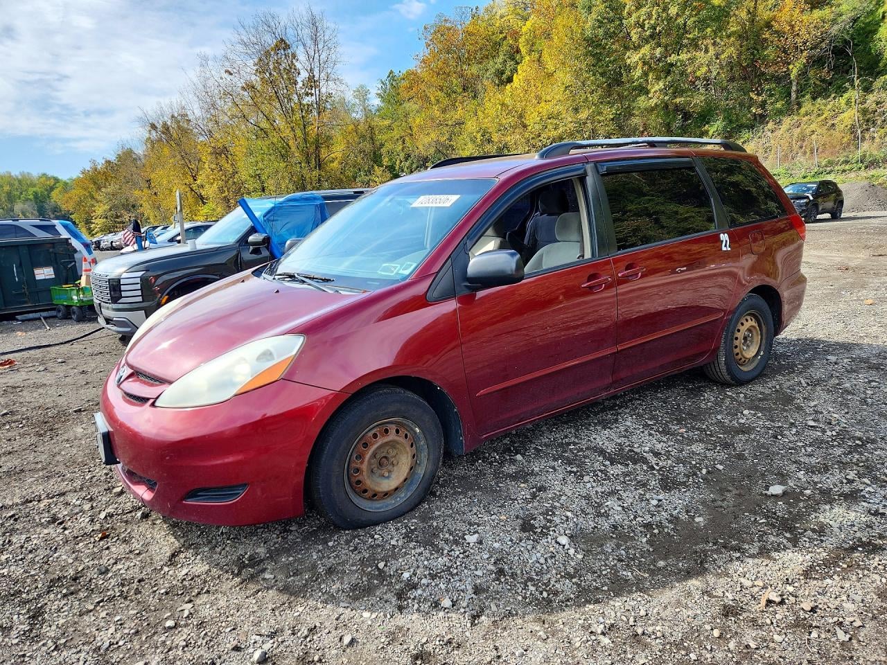 2008 TOYOTA SIENNA CE 7-PASSENGER | 5TDZK23CX8S170068 | UPCARS