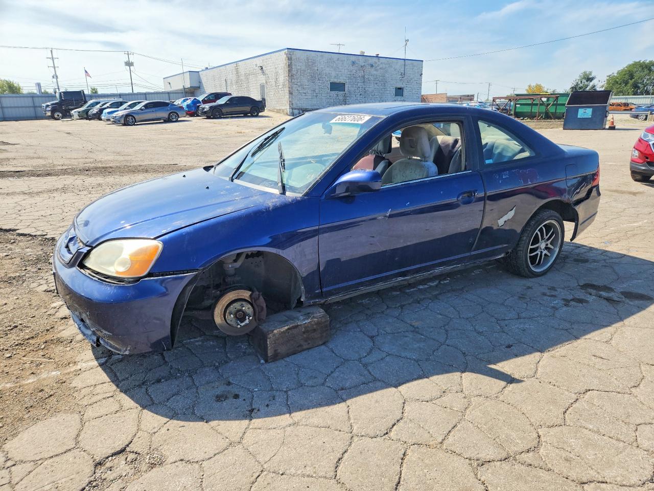 2002 HONDA CIVIC EX | 1HGEM22942L002435 | UPCARS