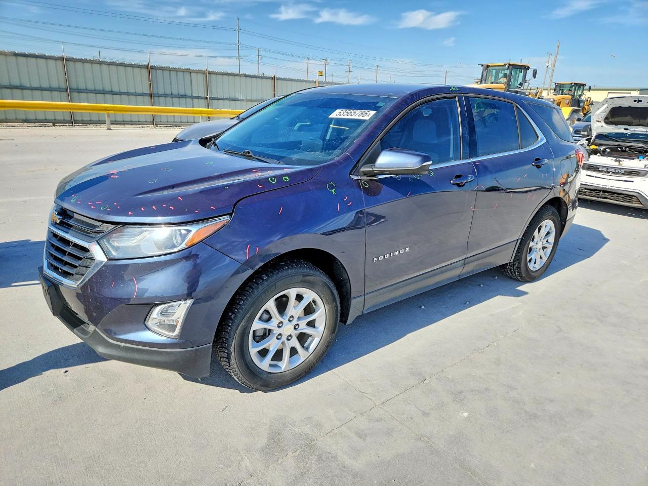 2019 CHEVROLET EQUINOX LT | 3GNAXKEV4KL191225 | UPCARS