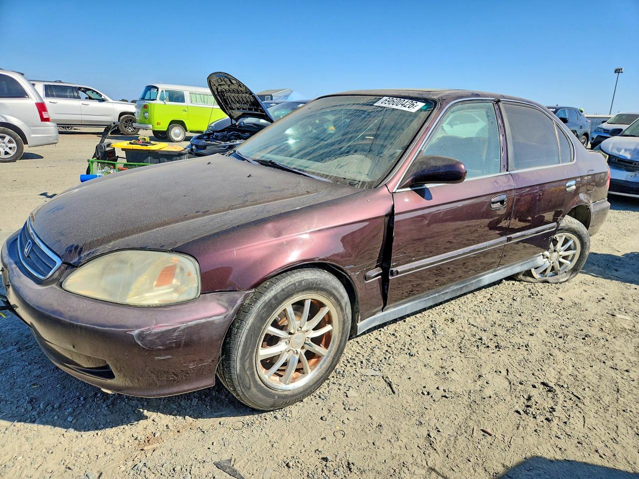 2000 HONDA CIVIC EX | 1HGEJ8648YL000948 | UPCARS