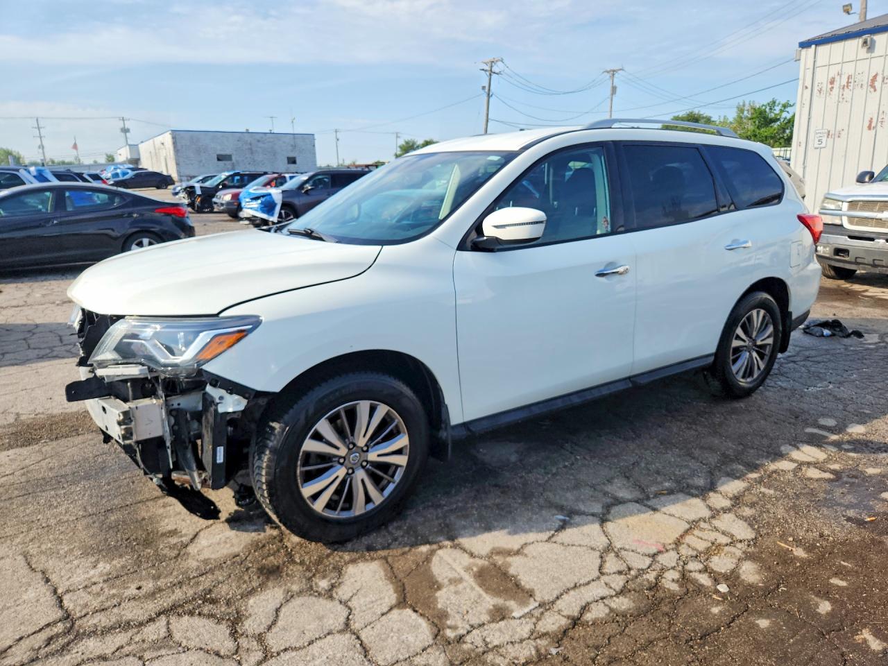 2019 NISSAN PATHFINDER SV | 5N1DR2MM8KC607065 | UPCARS