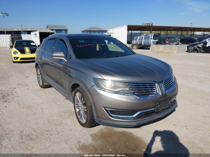 2016 LINCOLN MKX RESERVE | 2LMTJ6LR4GBL48772 | UPCARS