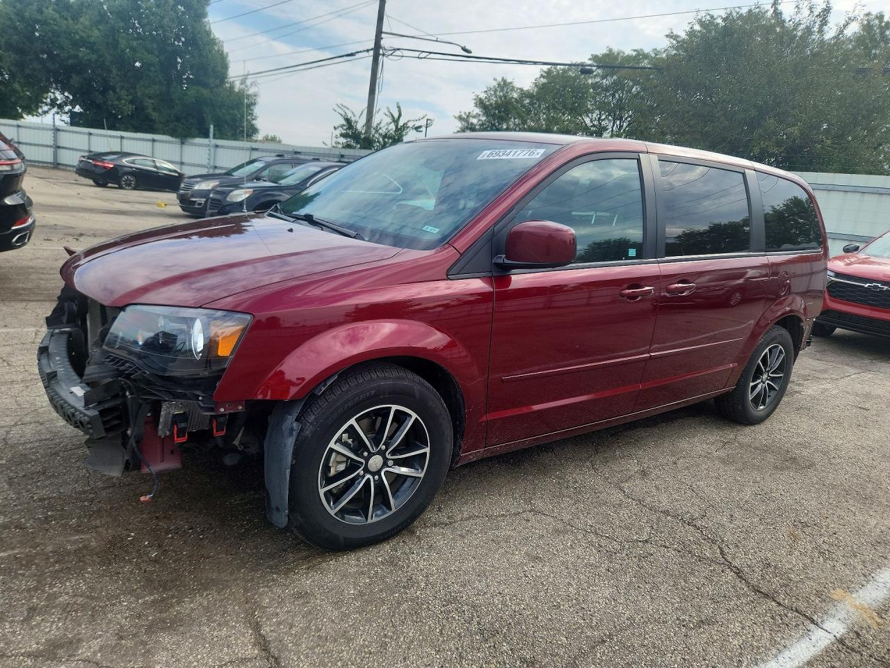 2017 DODGE CARAVAN SXT | 2C4RDGCG2HR631380 | UPCARS