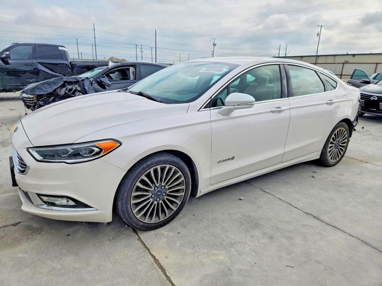 2017 FORD FUSION TITANIUM HEV | 3FA6P0RU8HR317554 | UPCARS
