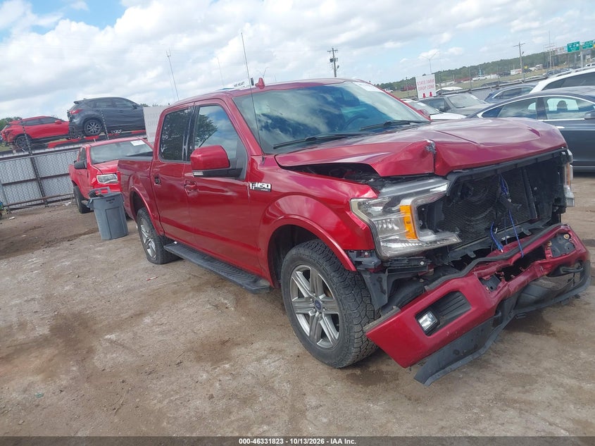 2018 FORD F-150 LARIAT | 1FTEW1E53JKD32017 | UPCARS