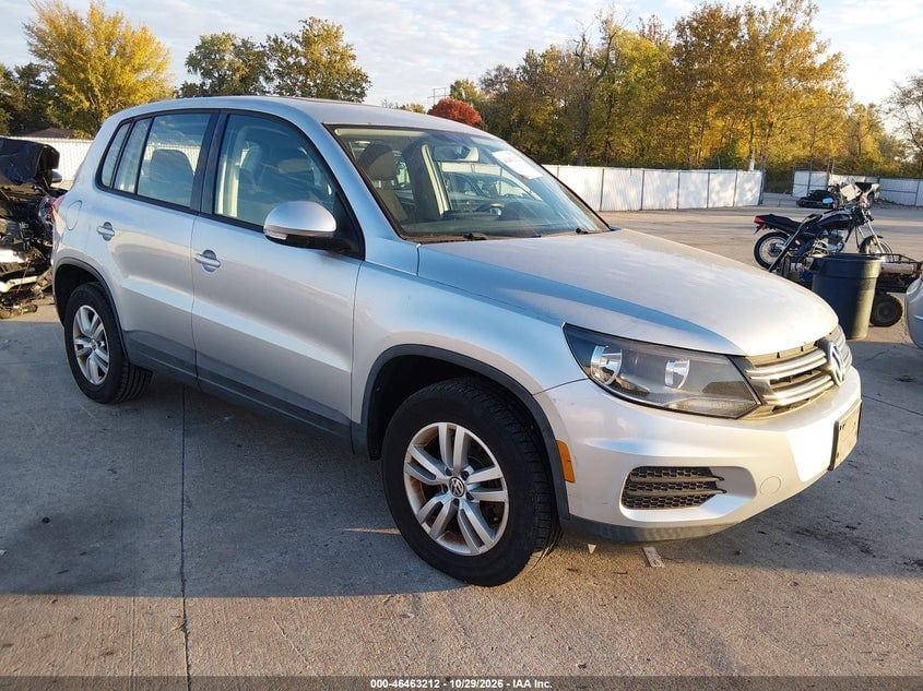 2013 VOLKSWAGEN TIGUAN S | WVGAV7AXXDW539654 | UPCARS