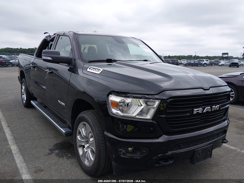 2019 RAM 1500 BIG HORN/LONE STAR  4X4 6'4 BOX | 1C6SRFMT9KN897936 | UPCARS