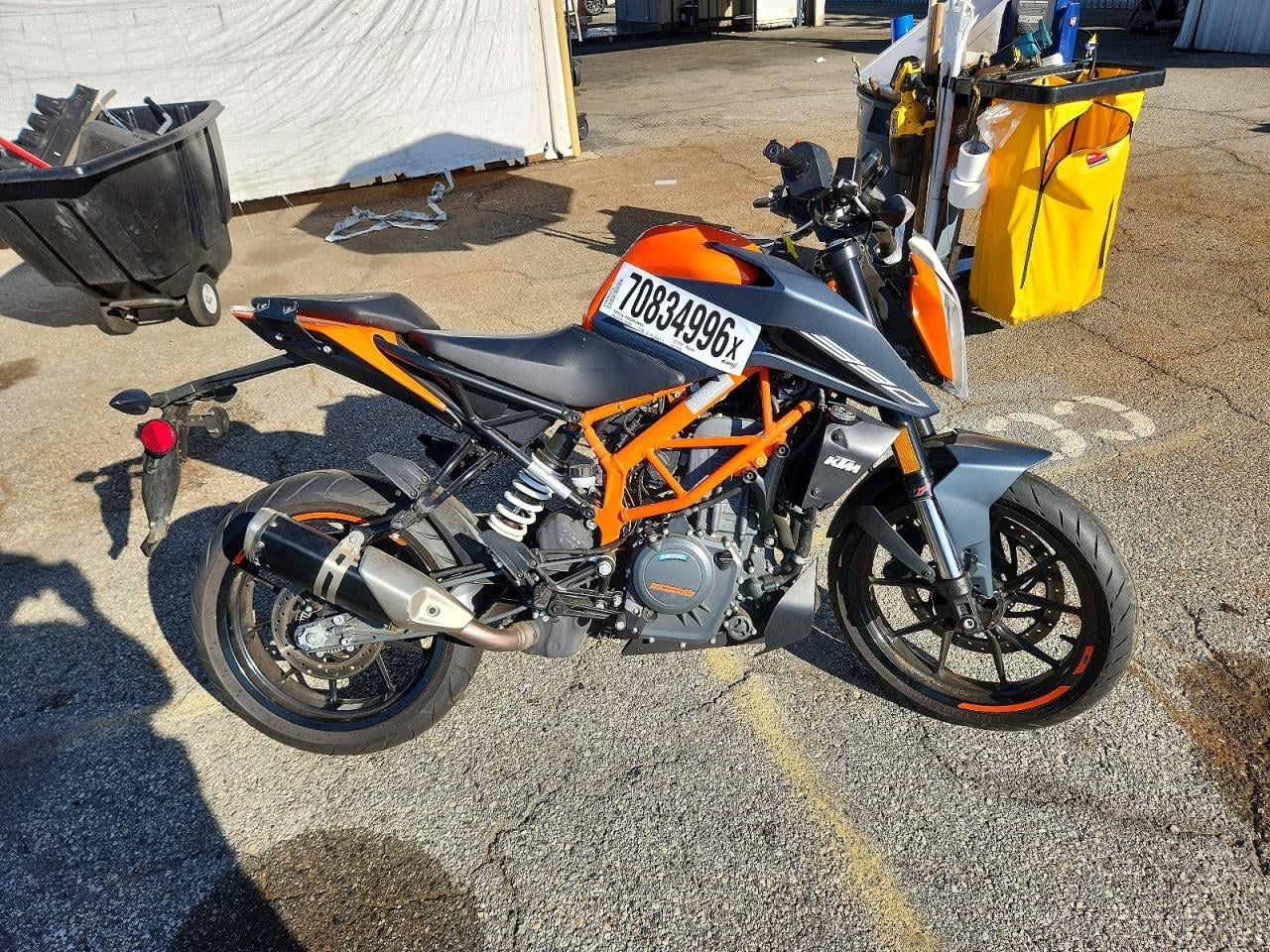 2023 KTM MOTORCYCLE DUKE | MD2JPJ407PC227902 | UPCARS
