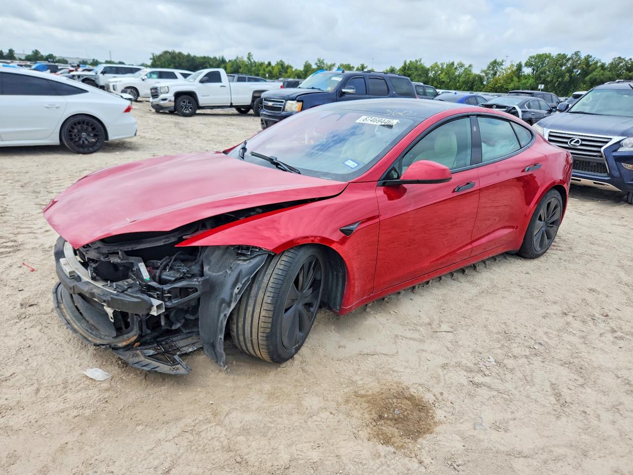 2022 TESLA MODEL S | 5YJSA1E66NF496696 | UPCARS
