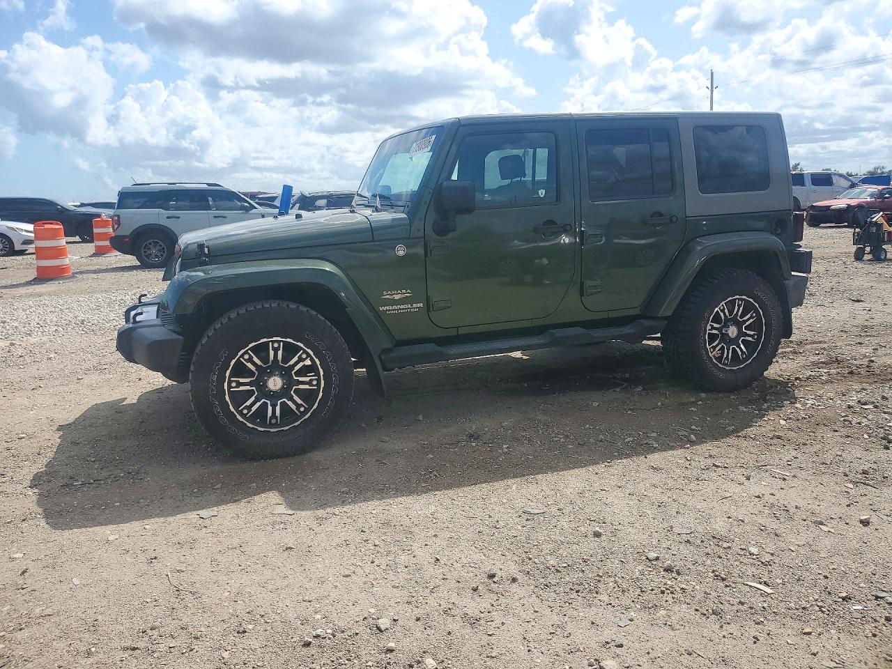 2008 JEEP WRANGLER SAHARA | 1J4GA59138L537650 | UPCARS