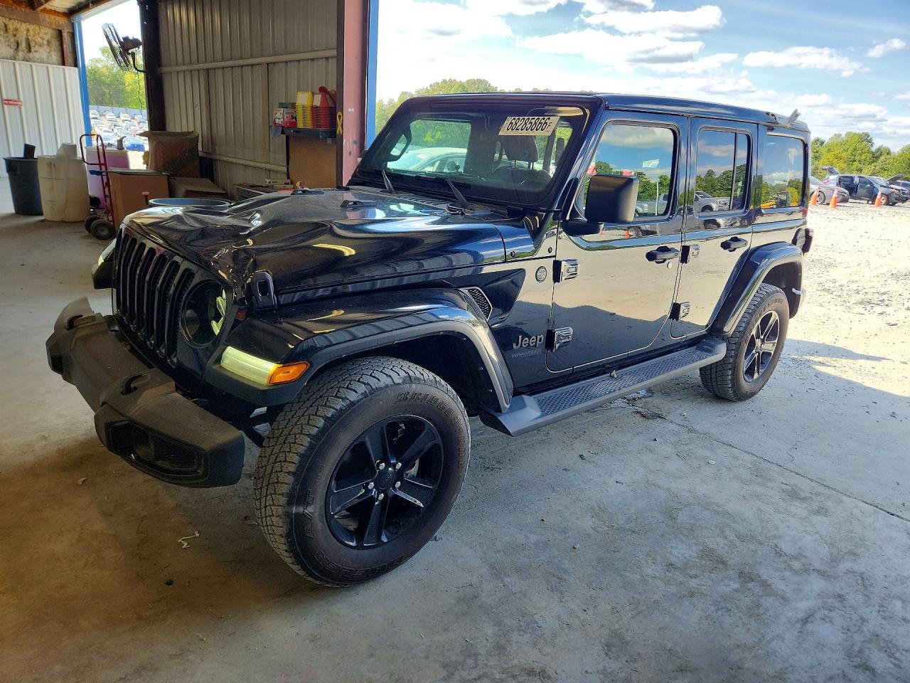 2021 JEEP WRANGLER SAHARA | 1C4HJXEGXMW736994 | UPCARS